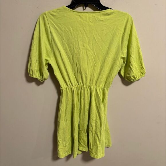 Lovers and Friends Tirzah Mini Dress Cutout Knot in Pistachio Green- Size Small - Picture 5 of 8